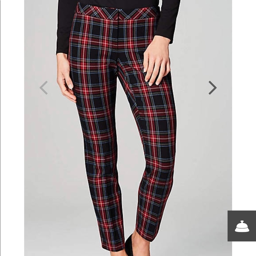 NWT J.Jill Ankle length plaid pants. Size 16Petite